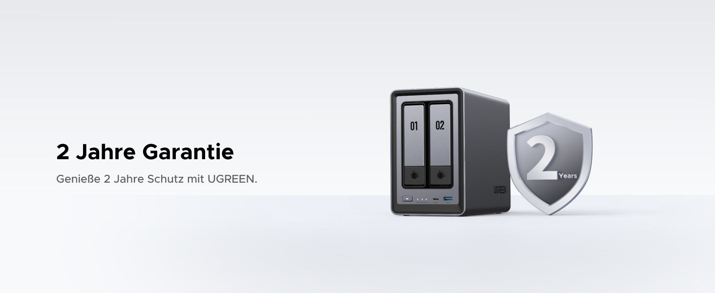 UGREEN DXP2800 bietet 2 Jahre kostenlosen Kundendienst