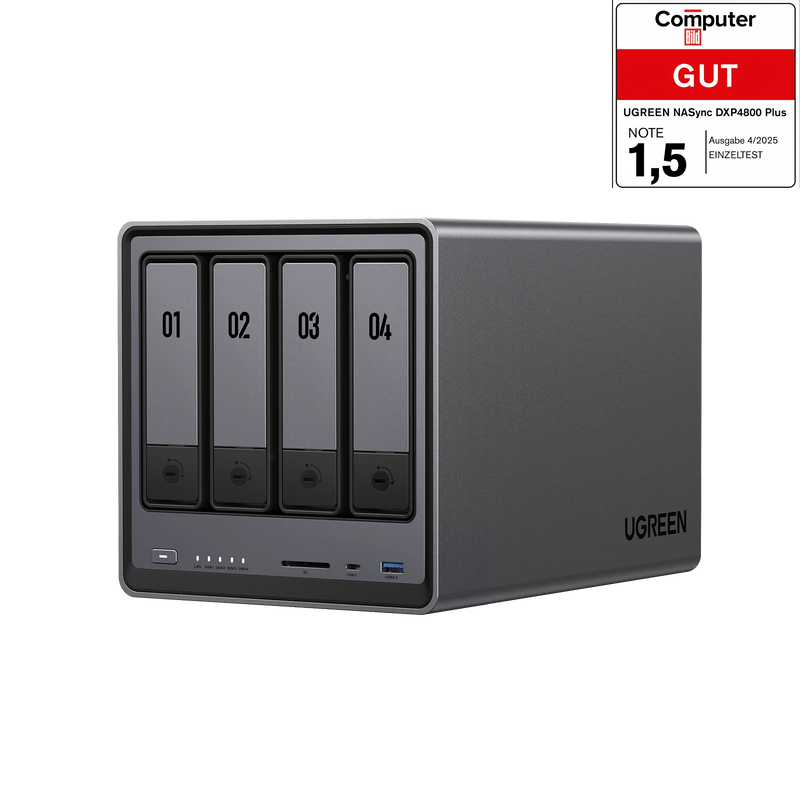 UGREEN NASync DXP4800 Plus 4-Bay 10GbE NAS