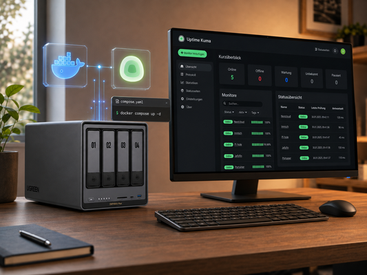 Uptime Kuma auf UGREEN NAS einrichten: Docker-Anleitung