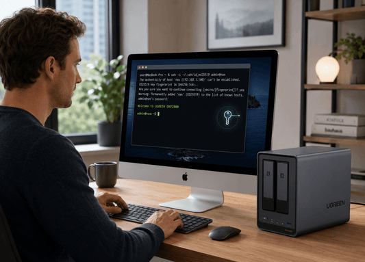 Anmeldung am UGREEN NAS über SSH-Schlüssel