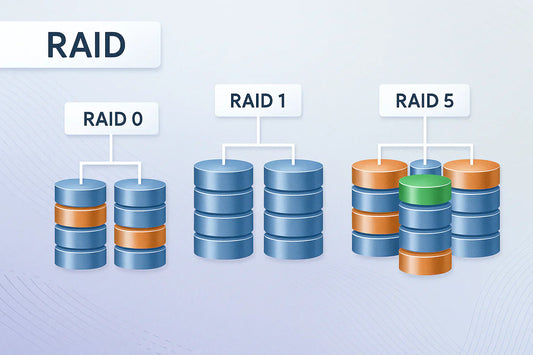 RAID 0 vs. RAID 1 vs. RAID 5