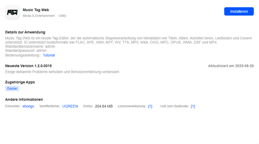 Music Tag Web