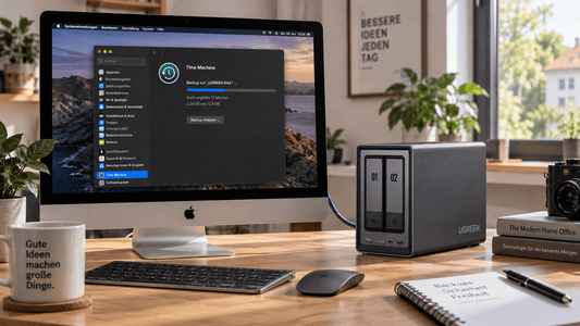 NAS mit Mac verbinden: Finder und Time Machine einrichten
