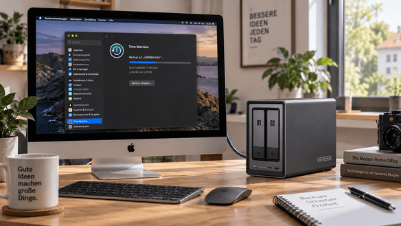 NAS mit Mac verbinden: Finder und Time Machine einrichten