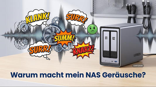 NAS zu laut? Geräusche erkennen und sicher reduzieren