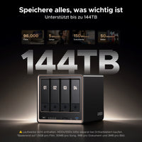 UGREEN NASync DXP4800 GT 4-Bay 144TB NAS