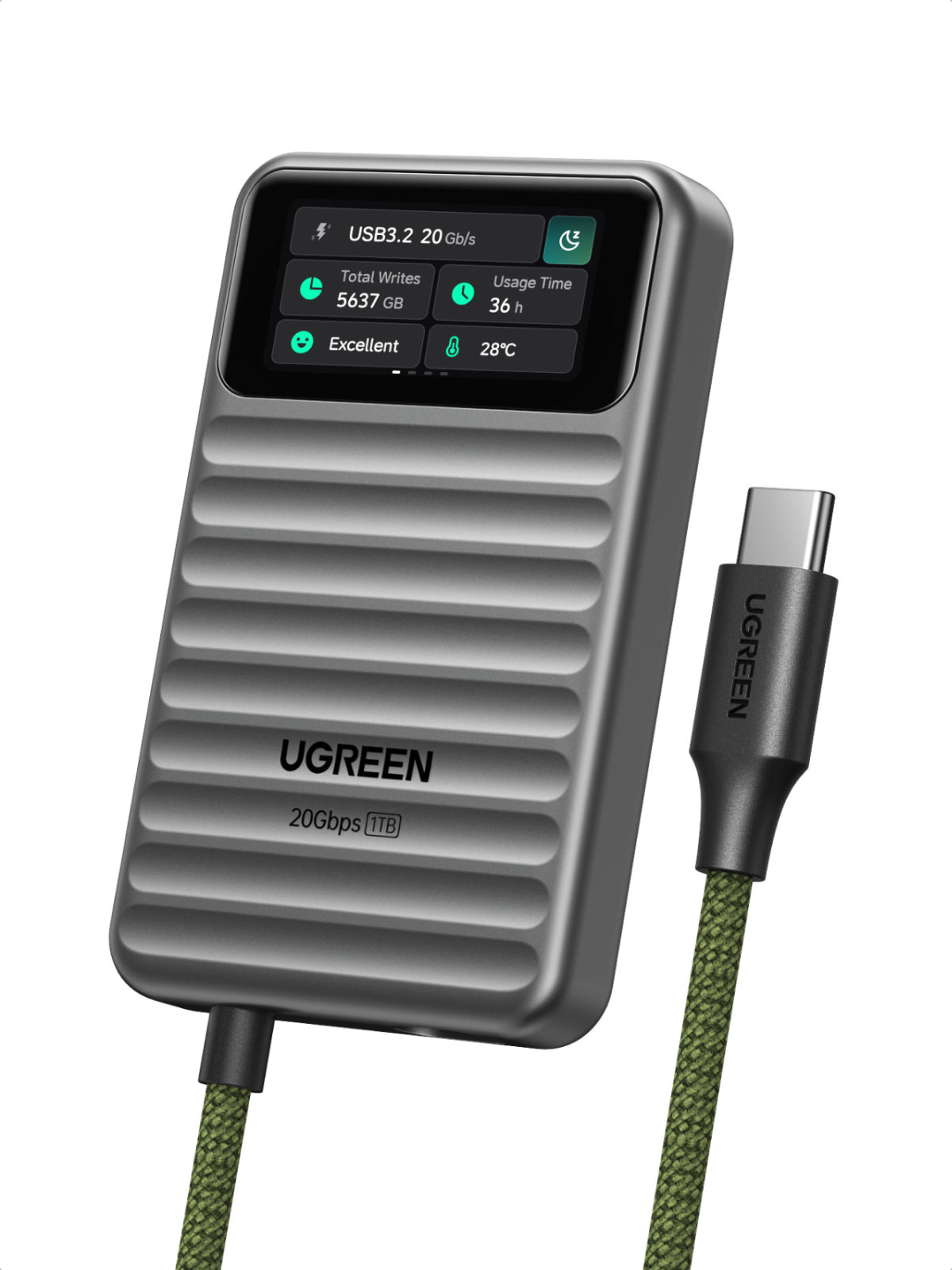 UGREEN NeoDrive Go D709 20Gbps Externe SSD (1TB)
