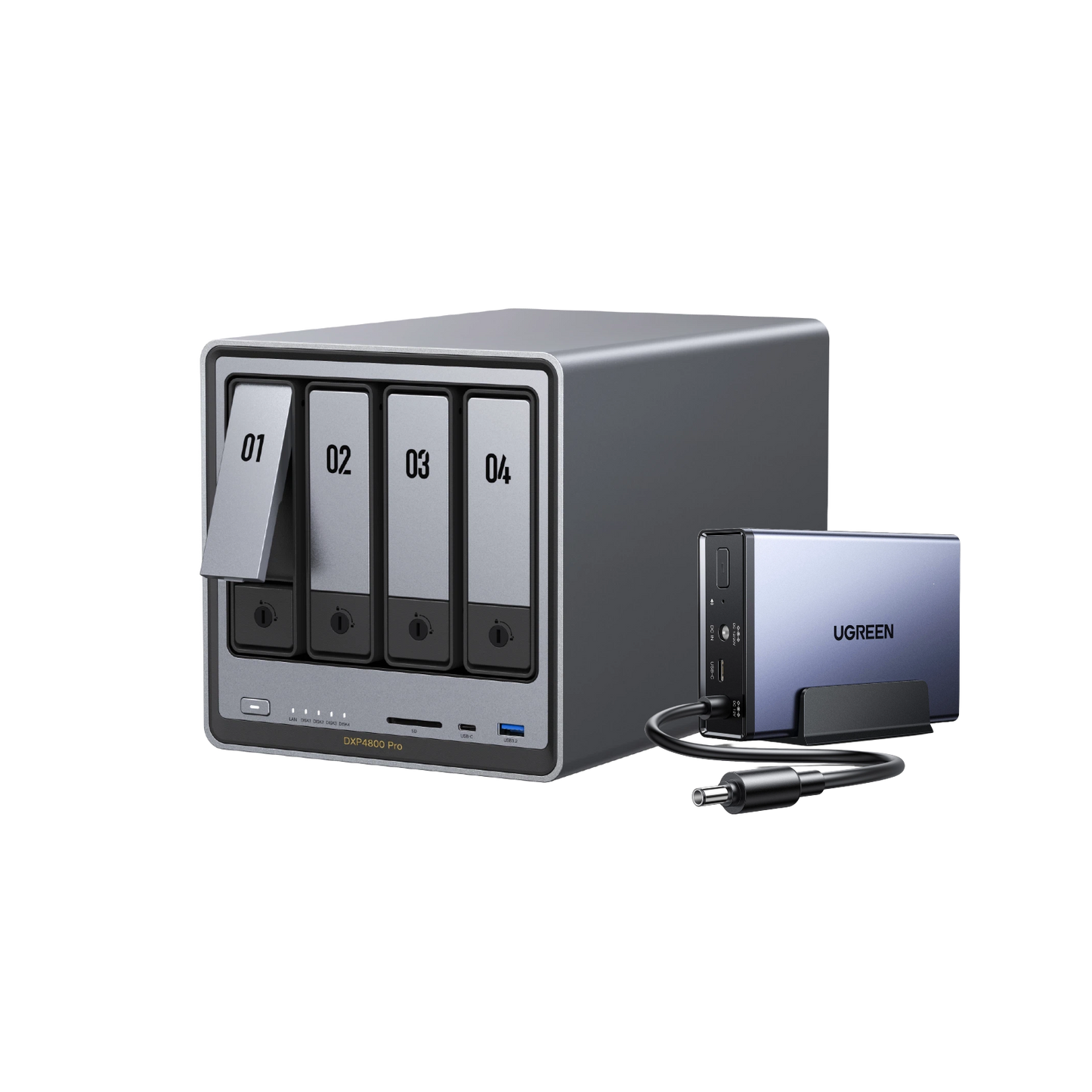 UGREEN NASync DXP4800 Plus in Kombination mit einer unterbrechungsfreien Stromversorgung von UGREEN