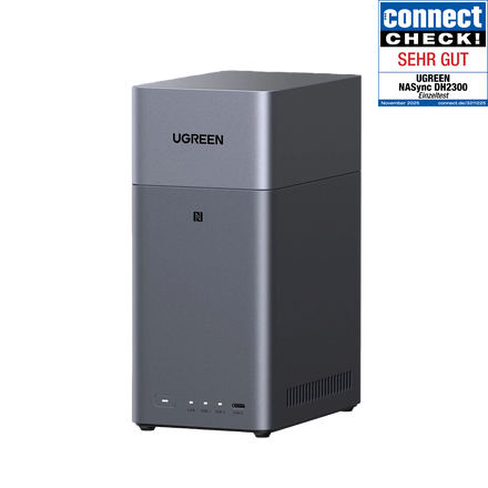 UGREEN NASync DH2300 2-Bay 64TB NAS
