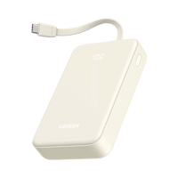 UGREEN Powerbank (20000mAh, 22.5W, integriertem USB-C-Kabel)