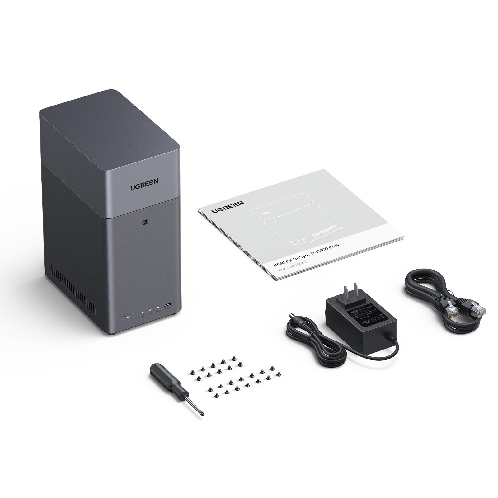 2Bay Home NAS Server | 64 TB privater Cloud-Speicher