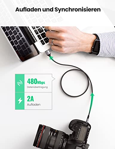 UGREEN USB Mini-B auf USB-A Ladekabel - Nicht einzeln erhältlich