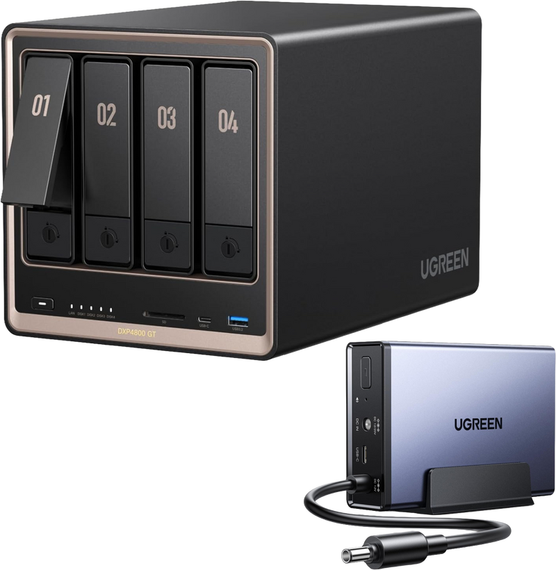 UGREEN NASync DXP4800 GT 4-Bay 144TB NAS