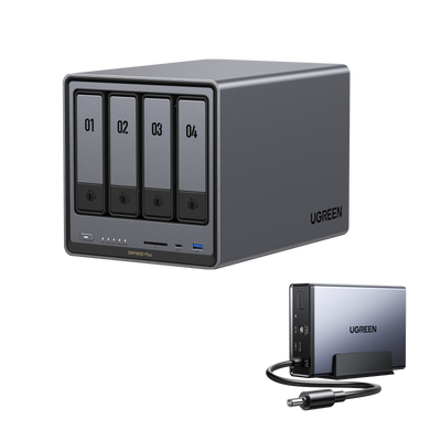 DXP4800 Plus 144TB + 120W DC USV