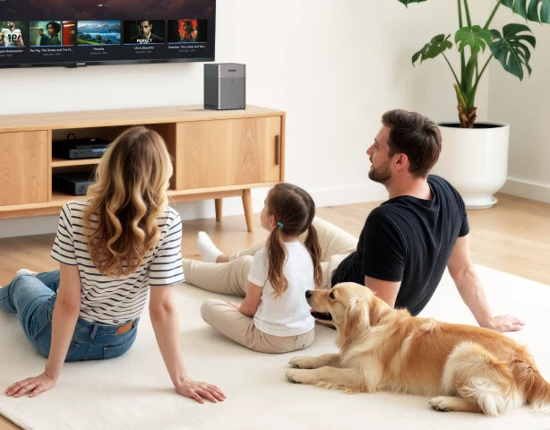 Benutzerfreundliches Medien-Hub