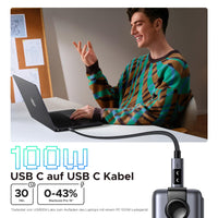 UGREEN Uno USB-C auf USB-C Kabel (100W) - Nicht einzeln erhältlich