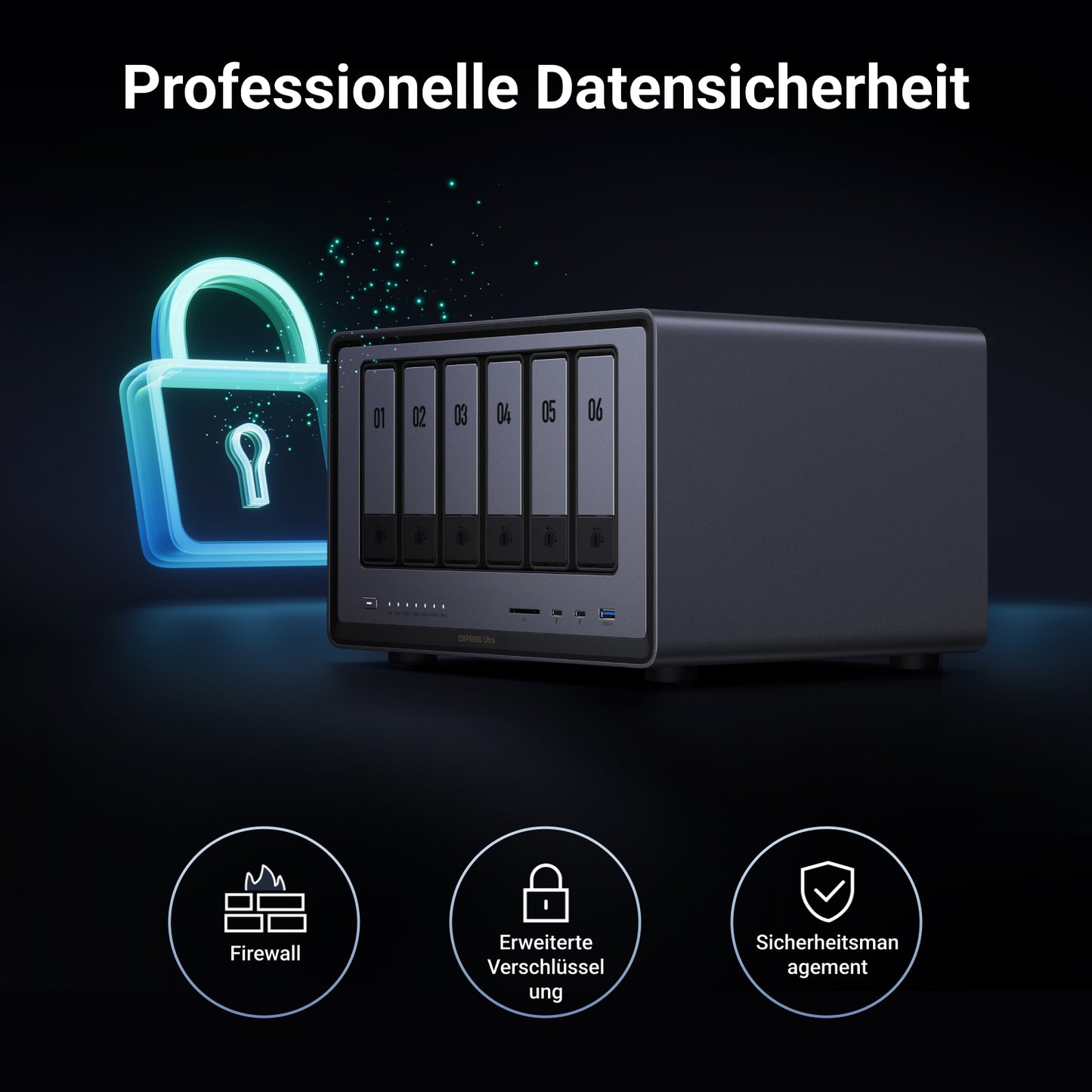UGREEN NASync DXP6800 Ultra 6-Bay 208TB NAS