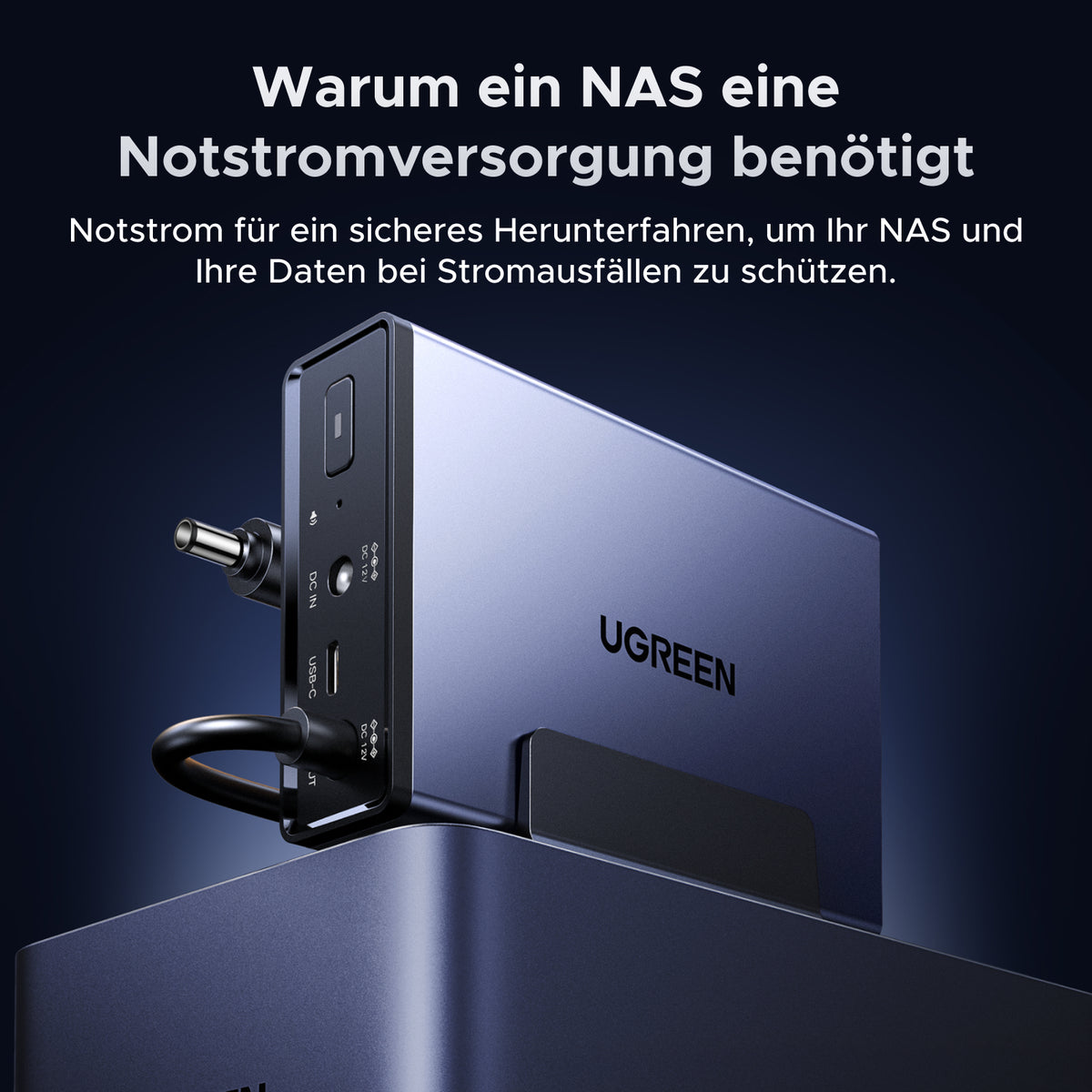 UGREEN NAS 72W DC USV unterbrechungsfreie Stromversorgung