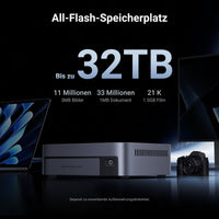UGREEN NAS Speicher DXP480T Plus Mit Vier M.2 NVMe-Steckplätzen 