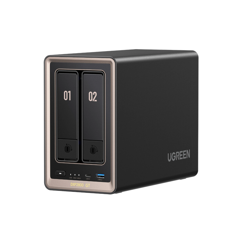UGREEN NASync DXP2800 GT 2-Bay 80TB NAS