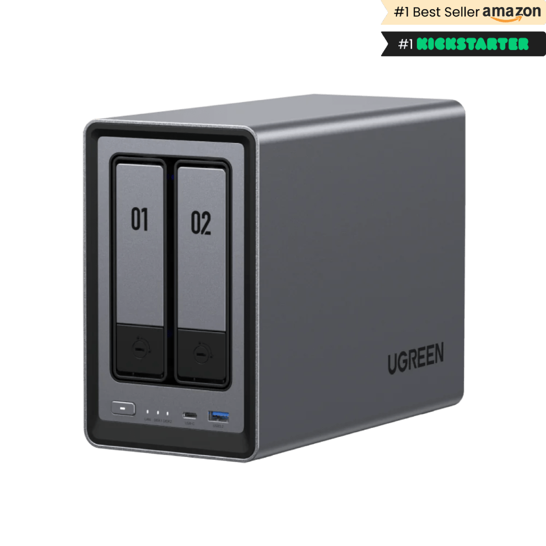 UGREEN NASync DXP2800 2-Bay 80TB NAS