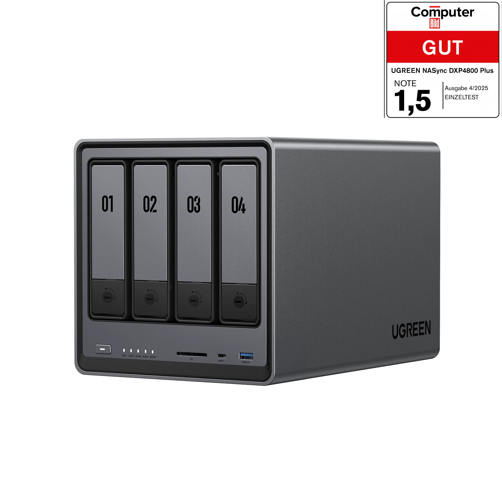 DXP4800 Plus 144TB