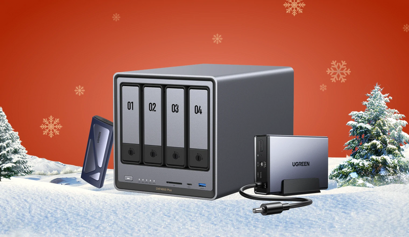 UGREEN NASync DXP4800 Plus 4-Bay 10GbE NAS
