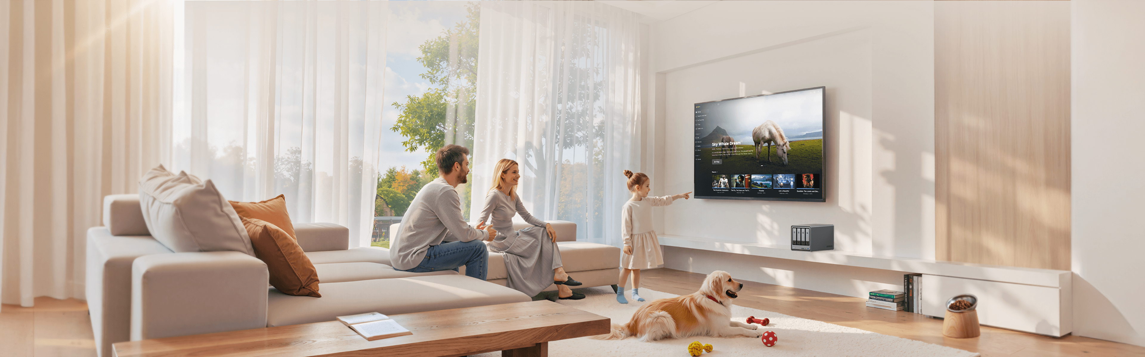 Daten-Hub der Familie
