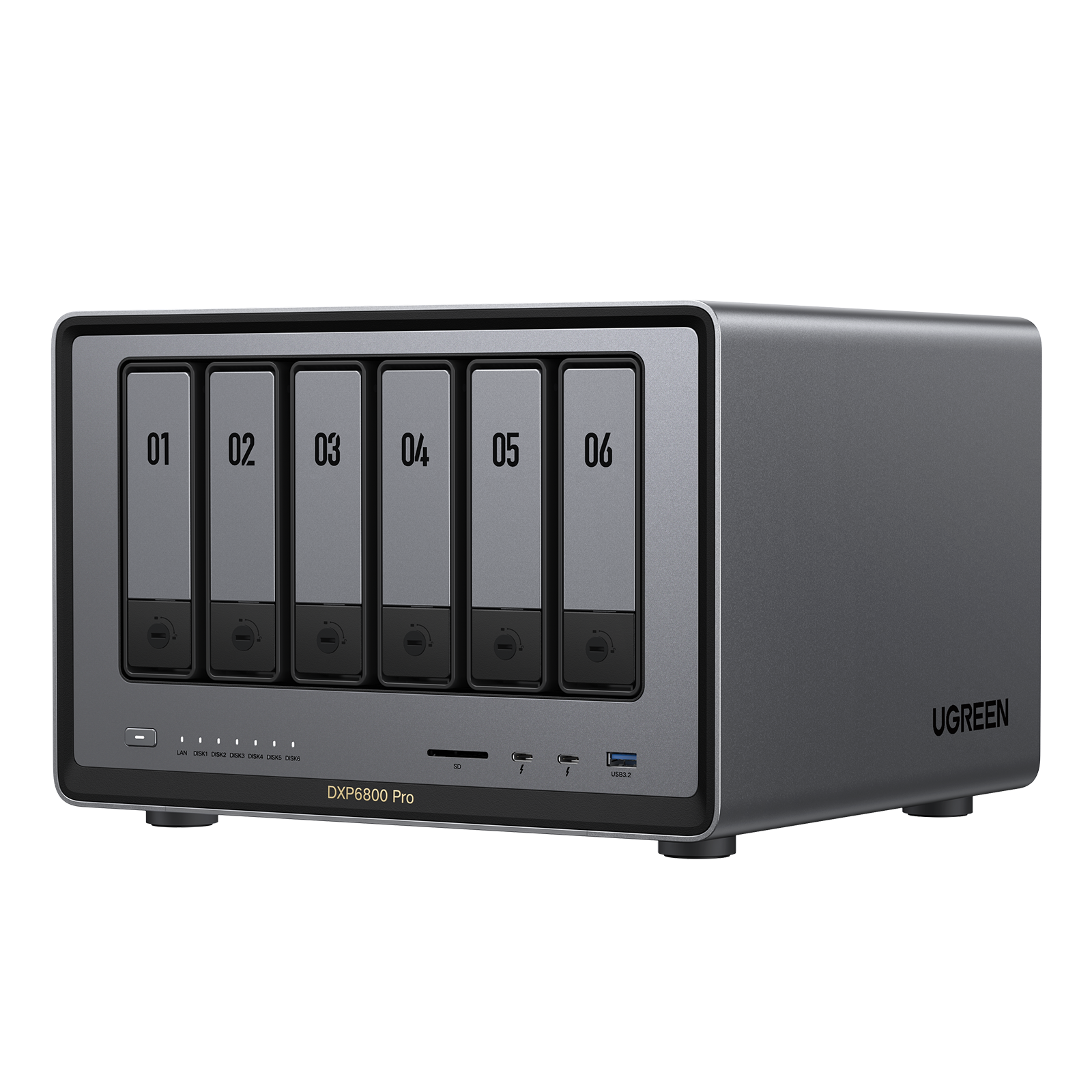 UGREEN NASync DXP6800 Pro 6-Bay 208TB NAS