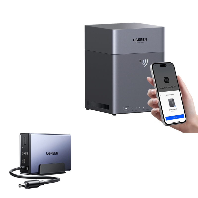 UGREEN NASync DH4300 Plus 4-Bay 128TB NAS
