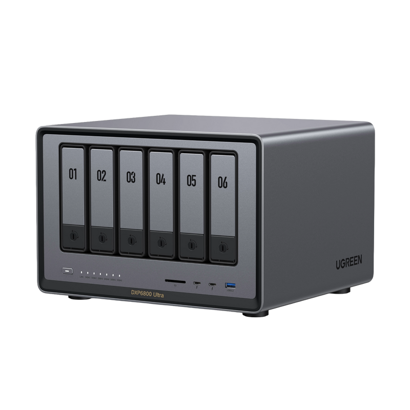 UGREEN NASync DXP6800 Ultra 6-Bay 208TB NAS