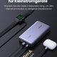 UGREEN Nexode Powerbank 25000mAh 145W ist als powerbank perfekt kompatibel für Kleinstromgeräte; drücken Sie die Taste 3 Sekunden lang, um den Kleinstrommodus zu aktivieren oder zu deaktivieren.Kleinstromgerate
